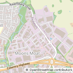 Map of Redditch