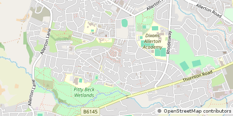 Map of Bradford