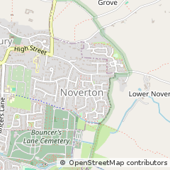 Map of Cheltenham, Gloucestershire