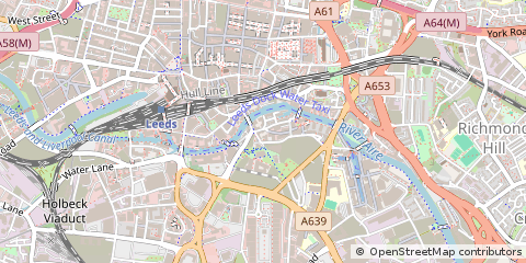 Map of Leeds