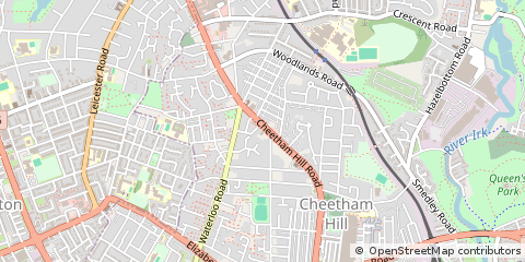 Map of Manchester