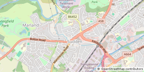 Map of Rochdale