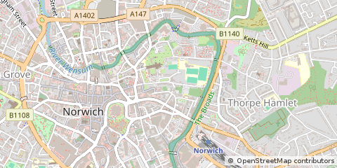 Map of Norwich