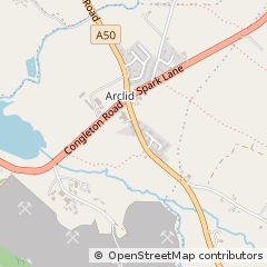 Map of Sandbach
