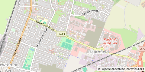 Map of AYR