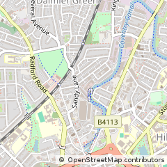 Map of Coventry, Merseyside