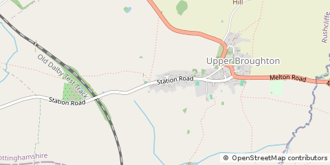 Map of Melton Mowbray