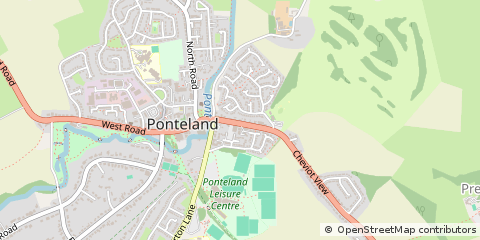 Map of Newcastle Upon Tyne