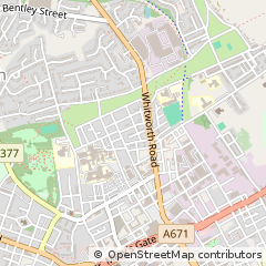 Map of Rochdale, Lancashire
