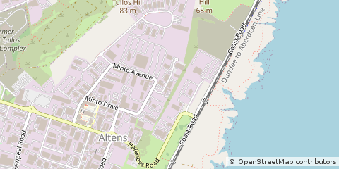 Map of Aberdeen