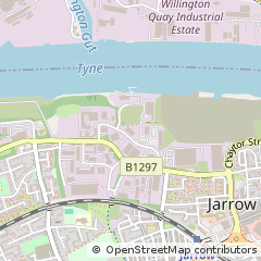 Map of Jarrow