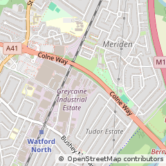 Map of Watford
