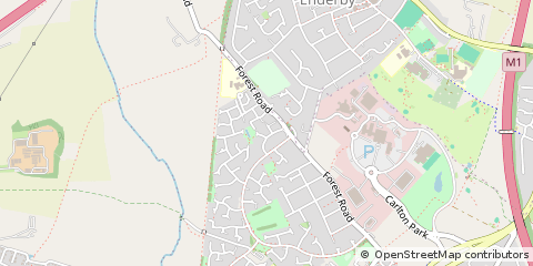 Map of Leicester