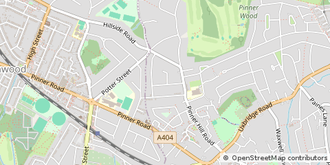 Map of Middlesex