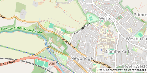 Map of Bath