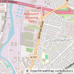 Map of Renfrewshire