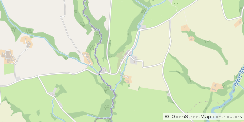 Map of Whitland, Carms