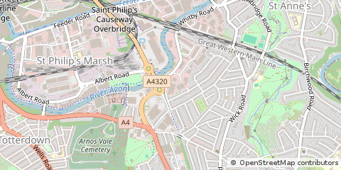 Map of Bristol