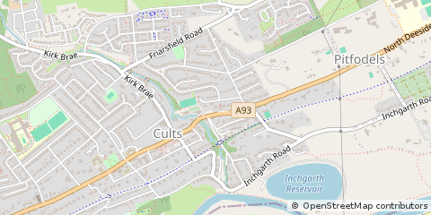 Map of Aberdeen