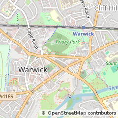 Map of Warwick