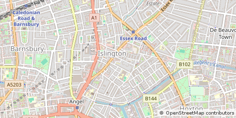 Map of London, Greater London