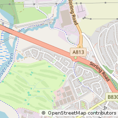 Map of Dumbarton