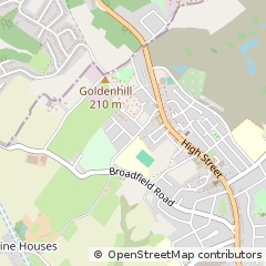 Map of Stoke-on-Trent, Staffordshire