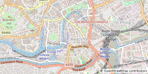 Map of Bristol,