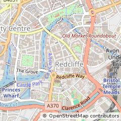 Map of Bristol,