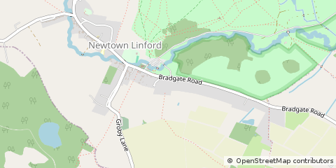 Map of Leicester