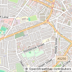 Map of Derby, Derbyshire