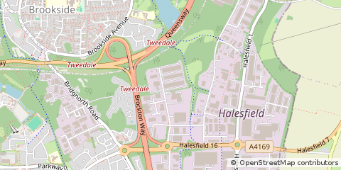 Map of Telford