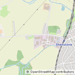 Map of Lichfield, Staffs