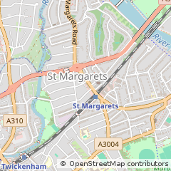 Map of Twickenham