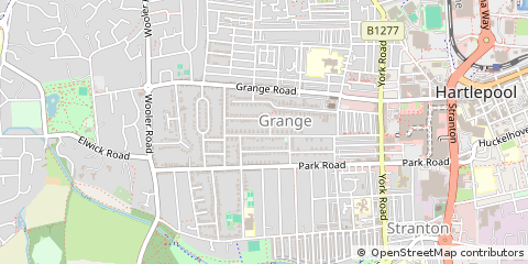 Map of Hartlepool, Cleveland