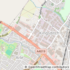 Map of Cheltenham