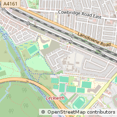 Map of Cardiff