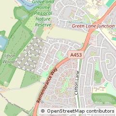 Map of Nottingham