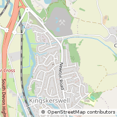 Map of Newton Abbot, Devon