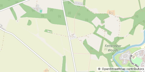 Map of Inverurie, Aberdeenshire