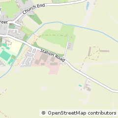 Map of Gamlingay, Sandy Beds