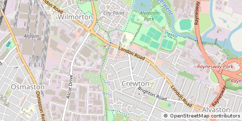 Map of Derby