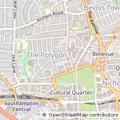 Map of Southampton