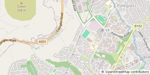 Map of Belfast