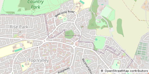Map of Nottingham
