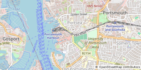 Map of Portsmouth, Hampshire