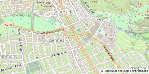 Map of Edinburgh