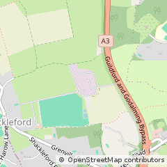 Map of Godalming, Surrey