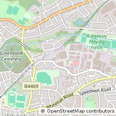 Map of Fishponds, Bristol