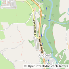 Map of Gwent